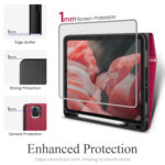 iPad Pro 12.9-inch (6th/5th/4th/3rd) Generation Case, Rose - Image 5