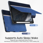 iPad Air 11" (M4/M3/M2) & 10.9" (5th/4th) Generation Case, Blue - Image 4