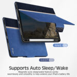 iPad Pro 11-inch (M5/M4) Case, Blue - Image 4
