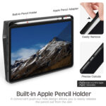 iPad (A16) 11-inch 11th/10th Generation 10.9-inch Case, Black - Image 4