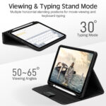 iPad (A16) 11-inch 11th/10th Generation 10.9-inch Case, Black - Image 5