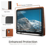 iPad (A16) 11-inch 11th/10th Generation 10.9-inch Case, Brown - Image 6