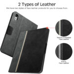 iPad Mini (7th/6th Generation) 8.3" Case, Black - Image 7