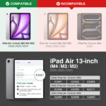 iPad Air 13 inch (M4/M3/M2) Case, Brown - Image 3