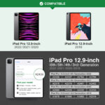 iPad Pro 12.9-inch (6th/5th/4th/3rd) Generation Case, Rose - Image 3
